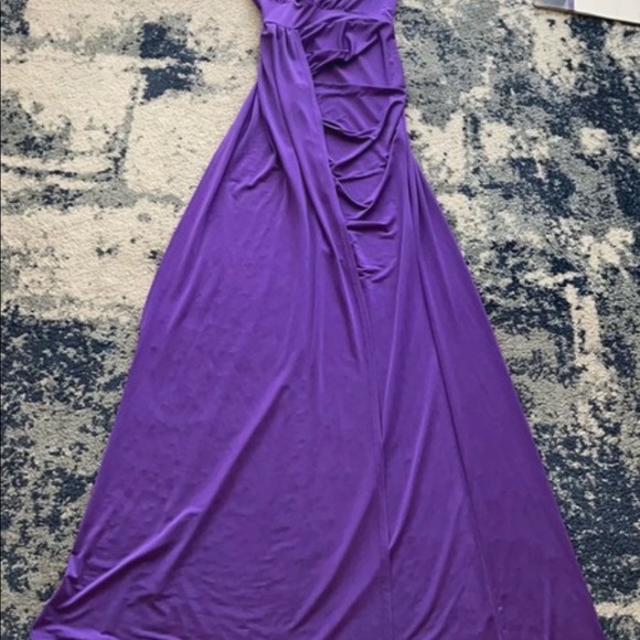 Maxi dress with split - Picture 3 of 4